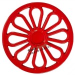 18CM Cast Iron Trivet, Net Weight 0.7KG, 3 Colors Available