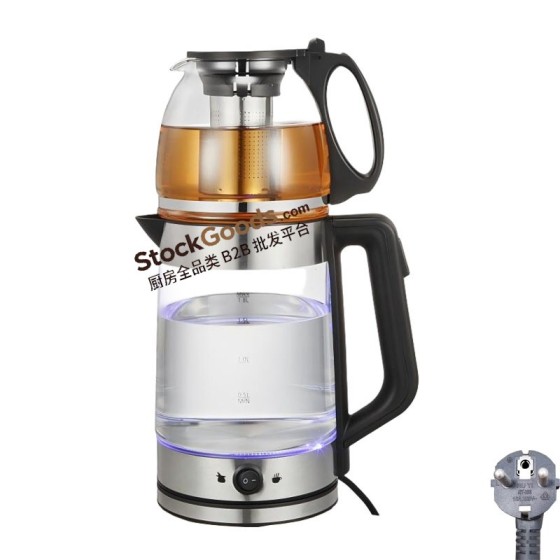 Top Selling 1.2L/1.8L Glass Electric Tea Maker For Mid-East Market AC220-240V