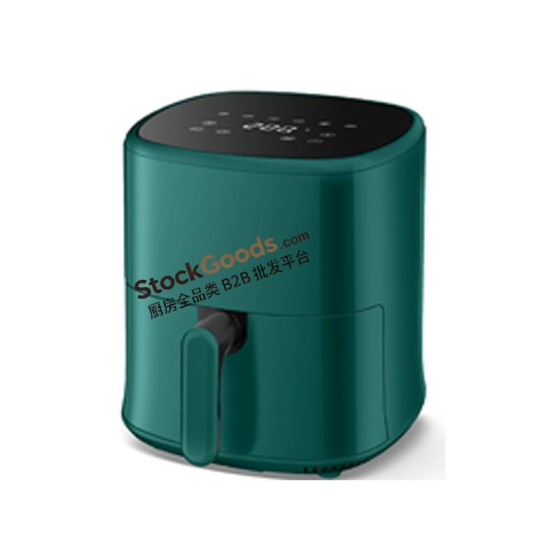 4.0L LED Touch Screen Air Fryer, 220V 1200W, Dark Green
