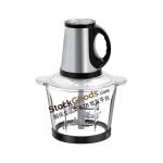 3L 400W Glass Bowl Electric Meat Grinder, Multifunctional Household Baby Food Chopper