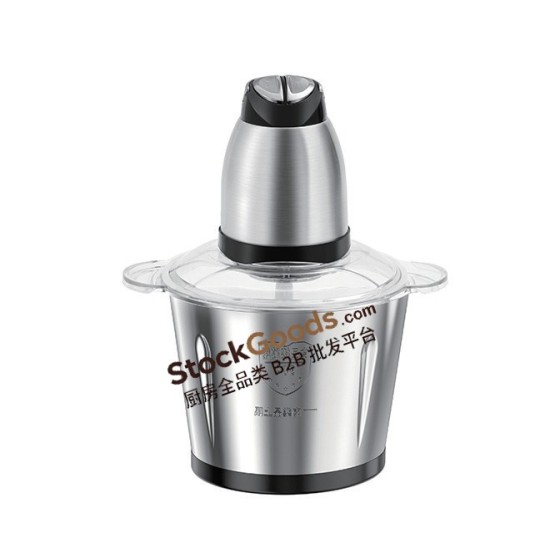 3L 400W Electric Meat Grinder With Stainless Steel Bowl, Multi-function Household Food Chopper