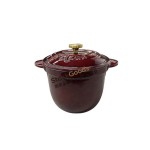 Enameled Cast Iron Rice Cocotte, 18CM 2L Deep Rice Dutch Oven, Net Weight 2.9KG, 6 Colors Available