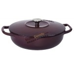 26CM Enameled Cast Iron Seafood Pot, 2.7L, Net Weight 4.2KG, 3 Colors Available