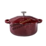 10cm Cast Iron Pot, 0.25L Mini Enamel Dutch Oven, 6 Colors Available